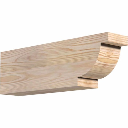 Ekena Millwork Alpine Smooth Rafter Tail, Douglas Fir, 3 1/2"W x 6"H x 18"L RFT04X06X18ALP00SDF